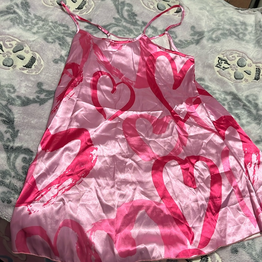 Heart Pajamas Dress